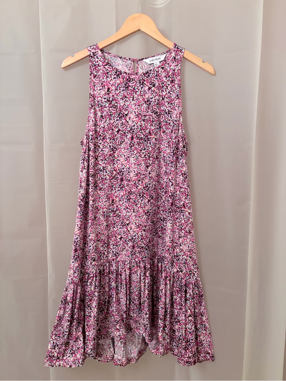 NWT & Other Stories Drop Waist High-Low Sleeveless Shift Dress M